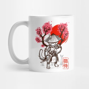 Samouraï Cat Mug